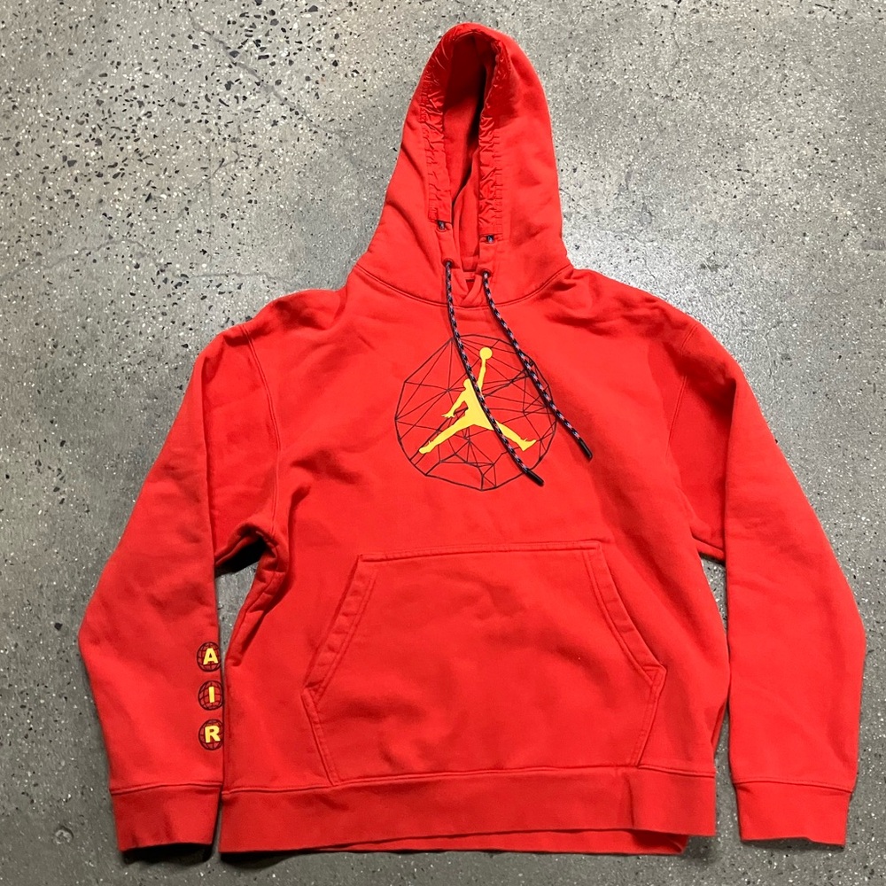 Nike Air Jordan Essentials Mountain Side Graphic Hoodie Large - Picture 12 of 16